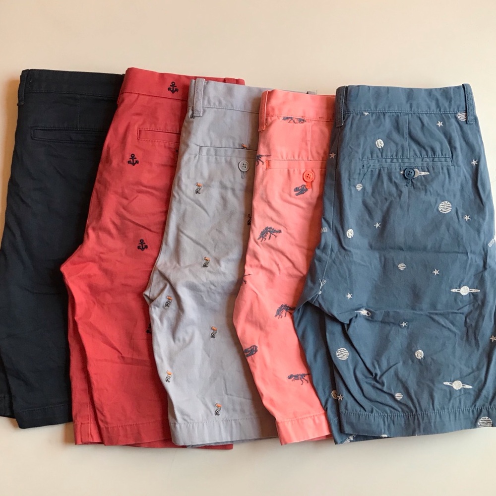 5 shorts-CREWCUTS/GAP/BROOKS BROTHERS/DL1961 sz 14